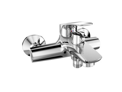 Mereo Vanová nástěnná baterie, Eve, bez příslušenství, 150 mm, chrom CBV90104