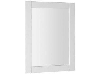 Aqualine FAVOLO zrcadlo v rámu 70x90cm, bílá mat FV090
