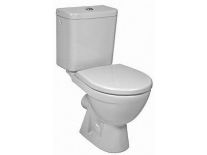 JIKA LYRA PLUS WC kombi 360x630mm, s nádržkou, vodorovný odpad, hluboké splachování, spodní napouštění, bílá, H8263860002421