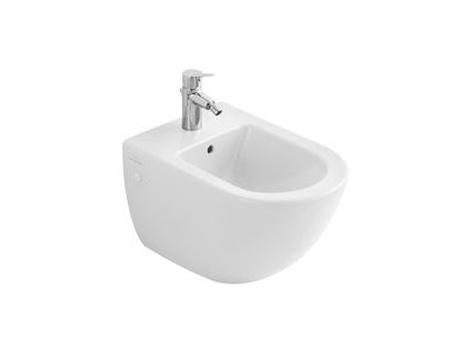 Villeroy&Boch Subway, bidet závěsný, bílá, 7400001