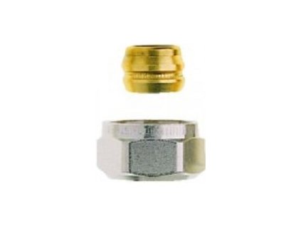 HEIMEIER svěrné šroubení pro vnější závit pro CU nikl 15 mm, 3831-15.351