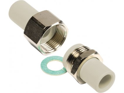 WAVIN EKOPLASTIK PPR rozebíratelný spoj 20mm, svařovací, voda, PP-R, SRS020XXXX