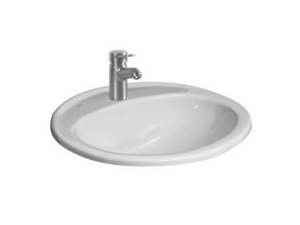 JIKA IBON umyvadlo zápustné 56cm s otvorem, bílá, H8130110001041