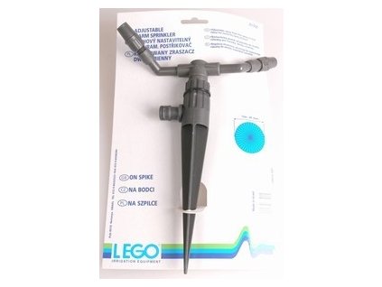 ELGO dvouramenný zahradní zavlažovač na bodci, 2515QC