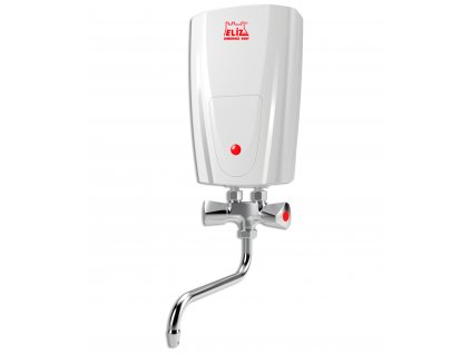 ELÍZ EL 41 průtokový ohřívač s kohoutkovou baterií nad umyvadlo, 3,5kW/230V 1x16A
