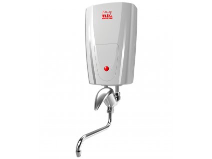 ELÍZ EL 42 průtokový ohřívač s pákovou baterií nad umyvadlo, 3,5kW/230V 1x16A