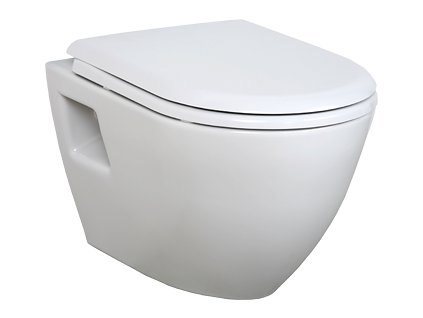 Creavit Terra TP325, závěsné WC s integrovaným bidetem, TP325