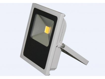 KGM LED reflektor 30W, 230V, IP65, denní bílá, šedý, BR-FL-30W-07