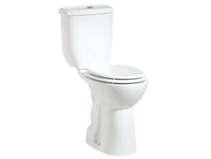 CREAVIT Hendikep BD3041 - vyvýšený kombi WC s bidetem, zejména pro hendikepované, spodní o