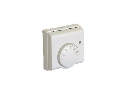 Honeywell T4360 mechanický prostorový termostat, spínací kontakt 16 A / 230V, rozsah 10...30°C, kontrolka, T4360B1031