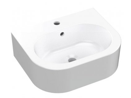 SAPHO FLO umyvadlo 50x40 cm, bez otvoru, 314101-0