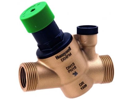 Honeywell D04FM membránový redukční ventil, DN 15, D04FM-1/2A