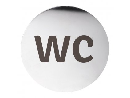 Sapho Cedule WC, Ø 75mm, nerez mat XP117