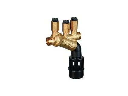 Honeywell potrubní oddělovač BA195 MiniBA - bez šroubení, vnější závit 3/4", BA195-3/8E
