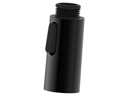 Sapho FLAWO výsuvná sprcha dřezové baterie 1/2", 2 režimy, černá mat FR583B