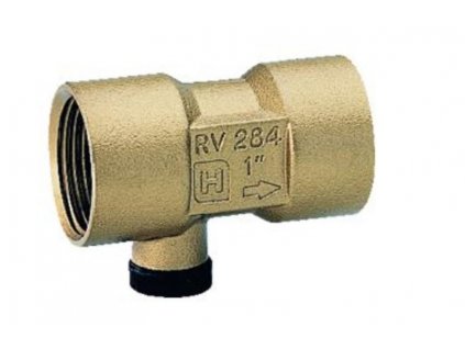 Honeywell RV284 zpětný ventil, pitná voda do 65°C, PN25 DN25, vnitřní závity 1", RV284-1A