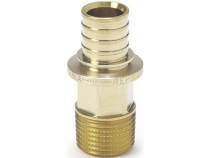 REHAU RAUTHERM přechod s vnějším závitem 17x2,0/16x1,5 mm - R 1/2", 12588171002