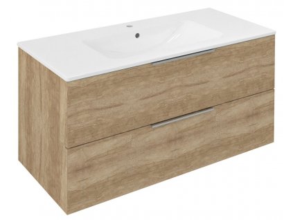 Sapho CIRASA umyvadlová skříňka 99,8x52x46cm, dub alabama CR100-2222