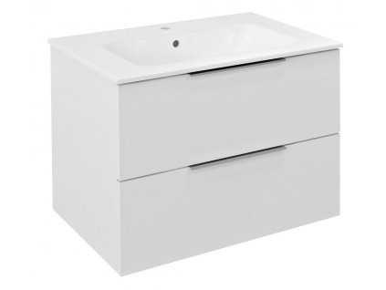 Sapho CIRASA umyvadlová skříňka 69,8x52x46cm, bílá lesk CR701-3030