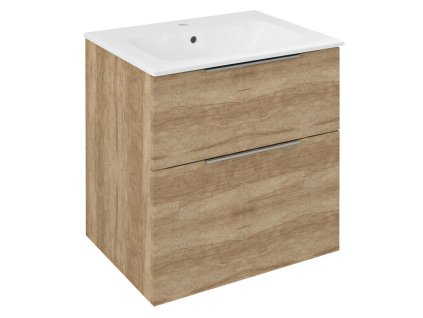 Sapho CIRASA umyvadlová skříňka 59,2x64x46cm, dub Alabama CR601-2222