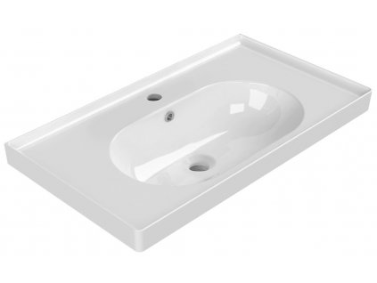 CERASTYLE BRAND keramické umyvadlo 80x45cm, bílá TU0422