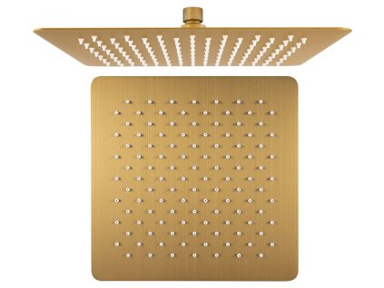 Sapho SLIM hlavová sprcha, 300x300mm, zlato mat SL101GB
