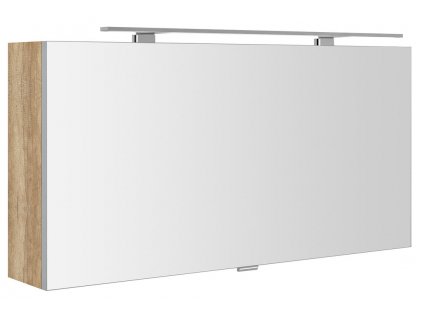 Sapho CLOE galerka s LED osvětlením 100x50x18cm, dub alabama CE100-0022