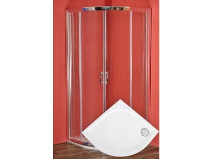 9143 7 briliant sprchovy kout 80 x 80 cm s vanickou z liteho mramoru linea