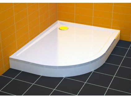 1682 predni panel ke sprchove vanicce ctvrtkruhove 100 x 80 cm