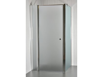 ARTTEC Sprchový kout rohový jednokřídlý MOON D 18 grape sklo 96 - 101 x 76,5 - 78 x 195 cm XMOO0078