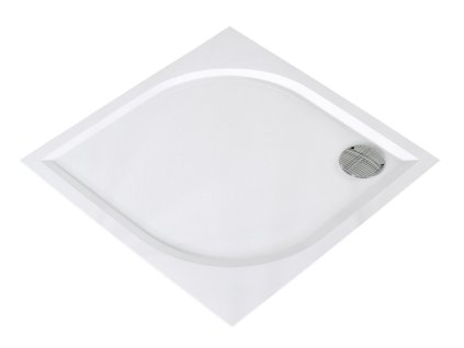 ARTTEC sprchová čtvercová vanička z litého mramoru LINEA 80 x 80 cm PAN04662