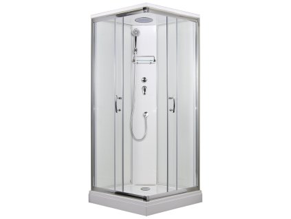 ARTTEC SMARAGD 90 x 90 cm - Sprchový box model 1 Strop grape sklo PAN04613