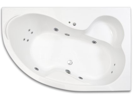 ARTTEC NIKÉ SURF 160 x 105 cm pravá hydromasážní akrylátová vana PAN04399