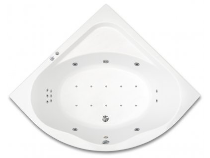 ARTTEC GAIA LUXUS 150 x 150 cm hydromasážní akrylátová vana PAN04360