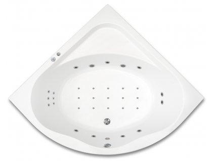 ARTTEC GAIA FLAT 150 x 150 cm hydromasážní akrylátová vana PAN04359