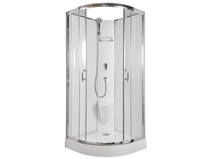 ARTTEC BRILIANT 90 x 90 cm - Sprchový box model 2 grape sklo PAN04619