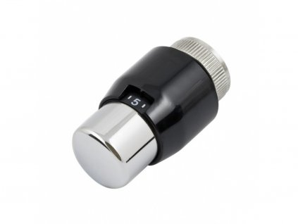 Honeywell Resideo T4321 termostatická hlavice s připojením M30 x 1,5, černá/chrom, T4321
