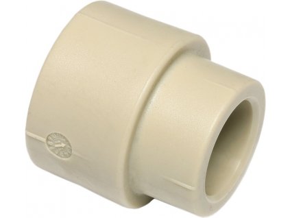 WAVIN EKOPLASTIK PPR redukce 25x20mm, hrdlová, svařovací, voda, PP-R, SRE02520RCT