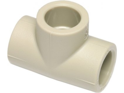 WAVIN EKOPLASTIK PPR T-kus 20mm, jednoznačný, svařovací, voda, PP-R, STK020RCTX