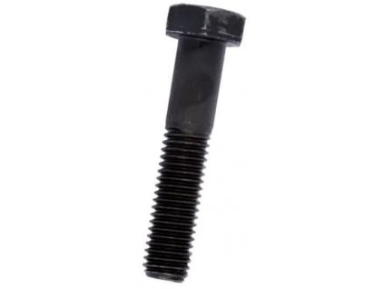 Šroub M16x80mm, 6-hranná hlava, částečný závit, DIN931, ocel/černá, 144013000000000029