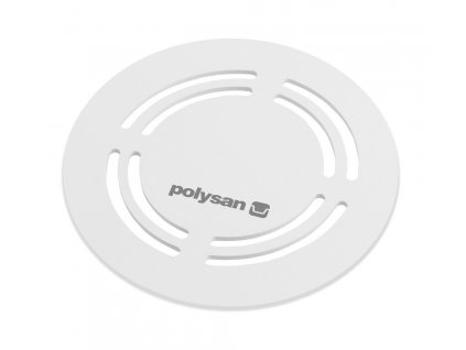 Polysan FLEXIA kruhová krytka sifonu, bílá 73216