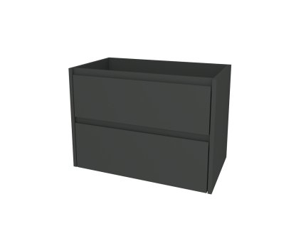 Mereo Opto, koupelnová skříňka 81 cm, Multidecor, Šedý antracit CN991SSEAN