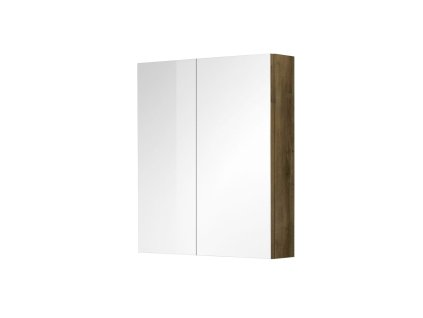 Mereo Aira, Mailo, Opto, Vigo koupelnová galerka 60 cm, zrcadlová skříňka, dub Halifax CN716GH