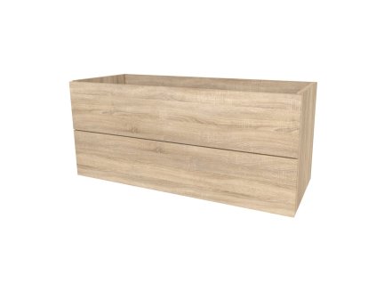 Mereo Aira, koupelnová skříňka 121 cm, Multidecor, Dub Bardolino CN793SDBAR
