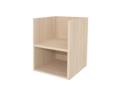 Mereo Aira, koupelnová skříňka 40 cm, spodní, Multidecor, Javor Hard šampaňský CN795SJHS2
