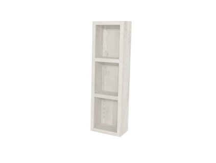 Mereo Aira, koupelnová skříňka 20 cm, horní, policová, Multidecor, White Loft Pine CN796SWLP1