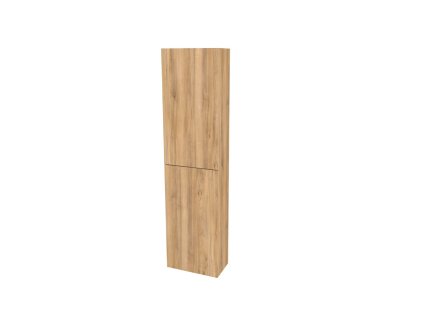Mereo Aira, koupelnová skříňka 170 cm vysoká, levé otevírání, Multidecor, Ořech Pacifik přírodní CN794LNOPP2