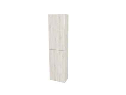 Mereo Aira, koupelnová skříňka 170 cm vysoká, levé otevírání, Multidecor, White Loft Pine CN794LNWLP1