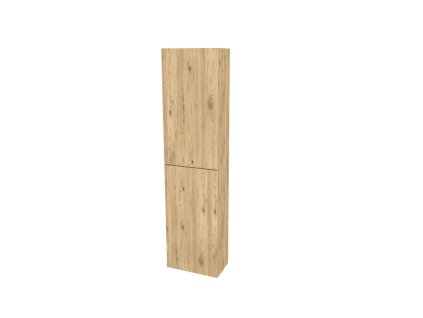 Mereo Aira, koupelnová skříňka 170 cm vysoká, levé otevírání, Multidecor, Dub San remo sand CN794LNDSAN