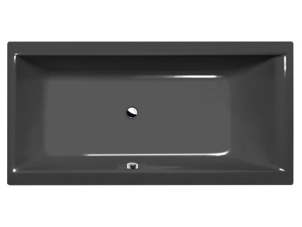 Polysan CLEO obdélníková vana 180x90x48cm, šedá 13111.3